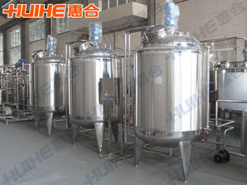 展示精美酸奶發酵罐實拍照片,以及設備參數、特點、原理等